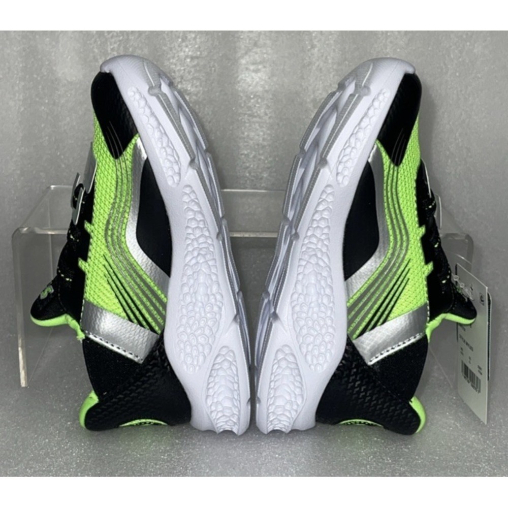 S Sport By Skechers Myles Sneakers Light Up Stretch Laces Strap Boys Size 6 NEW - Picture 15 of 17